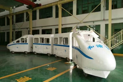 18 seats amusement bullet train ride for sale in Dinis