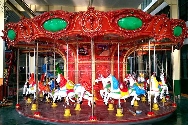 Dinis brand 24 seats vintage merry go round ride for sale at wholesale price