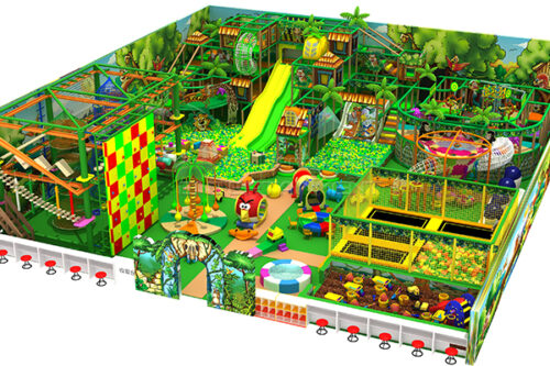 customizing 23x21m large indoor playground