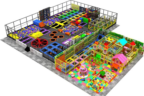 new design indoor soft playground for the shopping mall