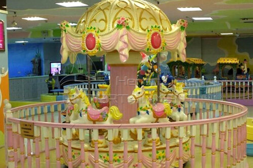 small coin operated carousel ride for sale