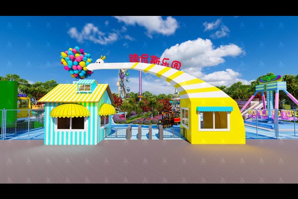 amusement park layout design
