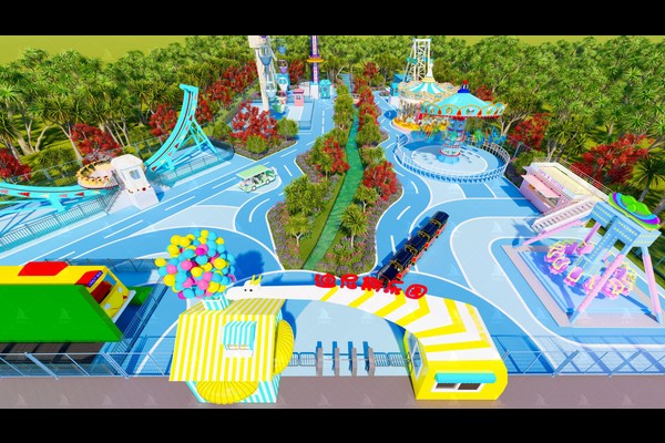 amusement park site plan