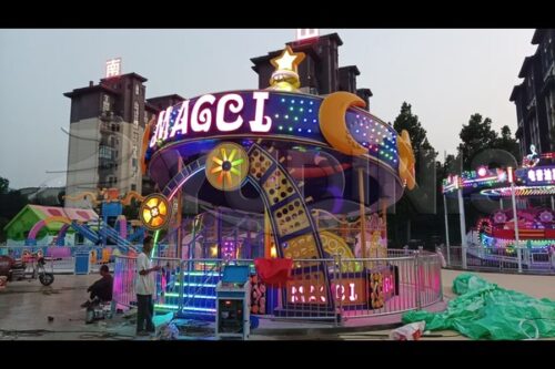 ball shooting bumper car