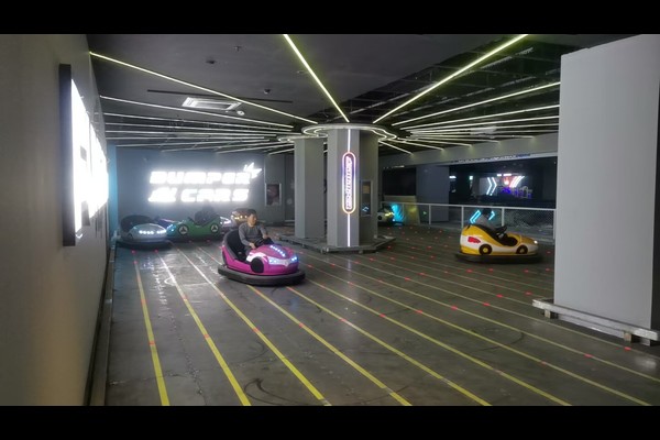 bumper car arena floor