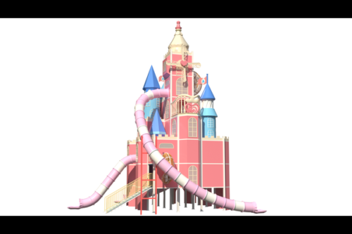 climbing castle playground