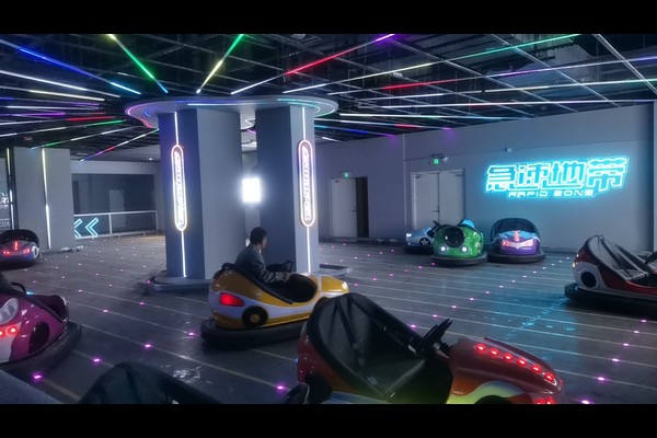 bumper car installation project