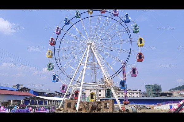completed ferris wheel project