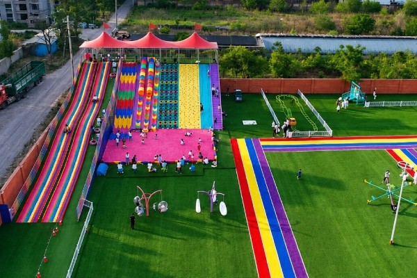 slide complex for park