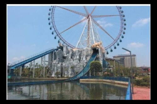 shoot the chutes water ride